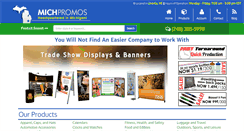 Desktop Screenshot of michpromos.com